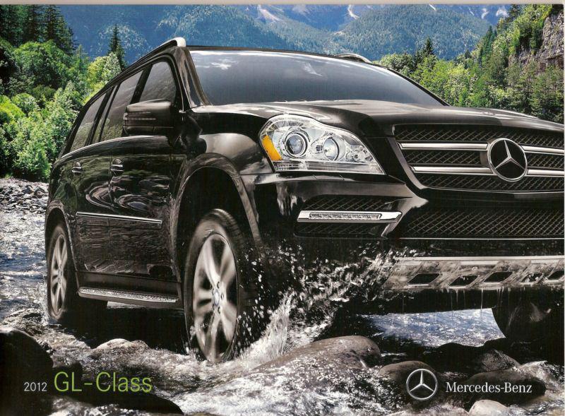 2012 mercedes-benz gl-class gl350/gl450/gl550 24 page brochure 