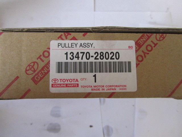 Toyota scion new oem crankshaft pulley assy 13470-0h010