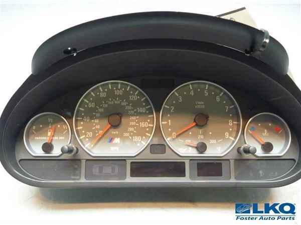 01 02 03 04 05 06 bmw m3 e46 speedometer smg oem lkqnw