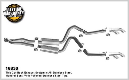 Magnaflow 16830 pontiac firebird stainless cat-back system performance exhaust