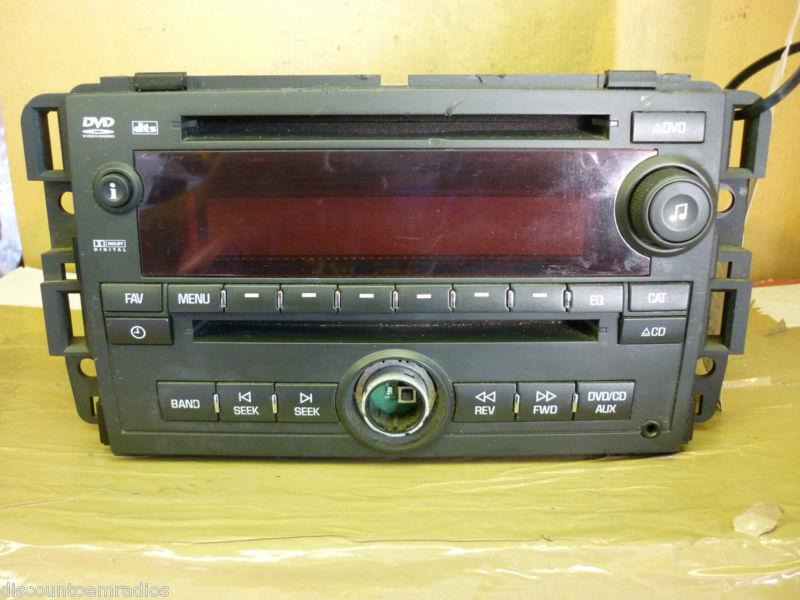 07 08 pontiac torrent radio dvd cd player aux port mp3 25799108 *