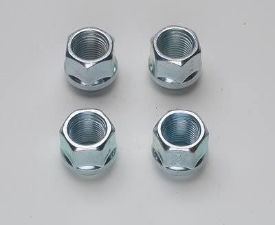 Gorilla lug nuts 7/16-20" conical seat - 60 degree set of 4 zinc 40077