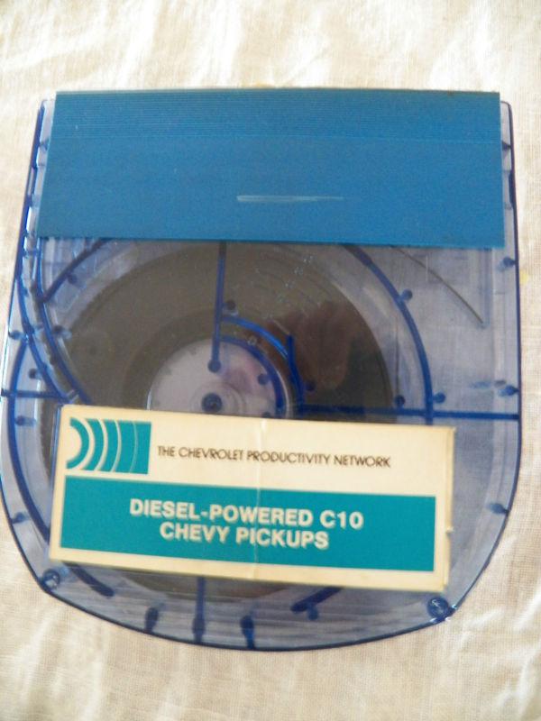 Vintage diesel c-10 pickups original technicolor 8mm film dealer cartridge chevy