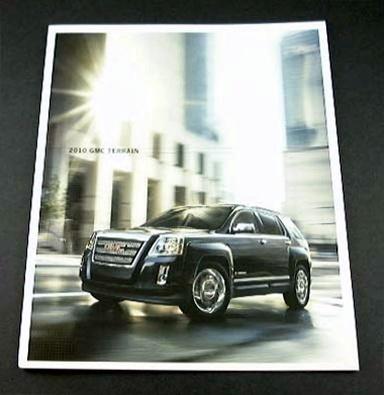 2010 10 gmc terrain truck suv sales brochure sle slt