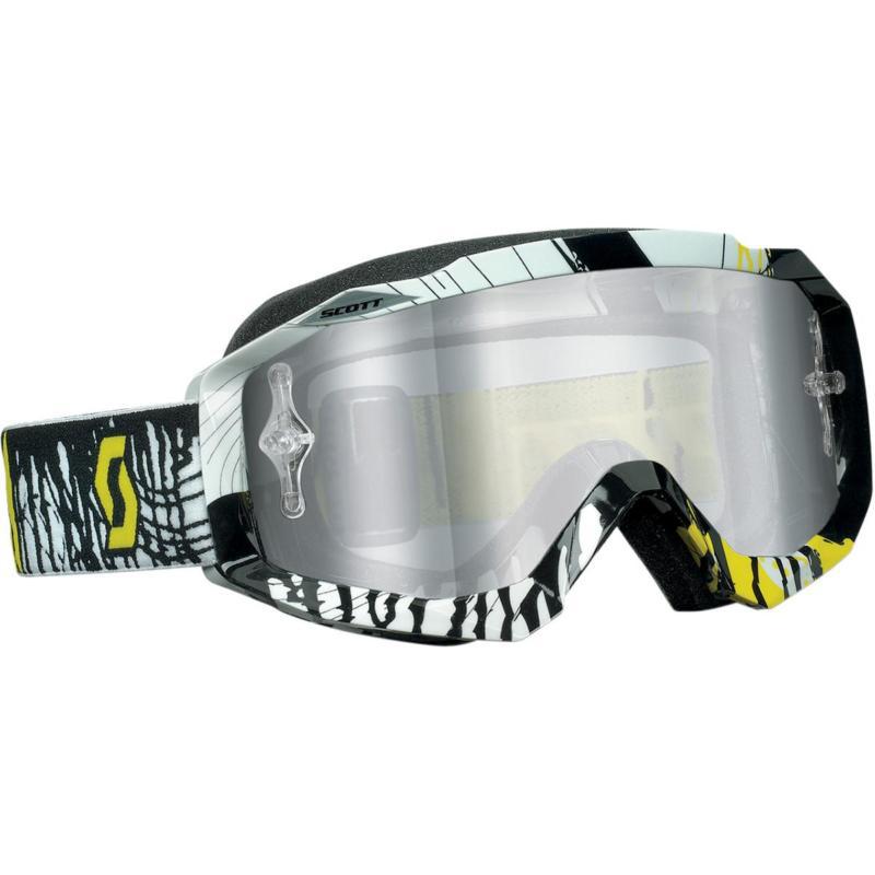 Scott usa hustle goggles oil slick yellow and black/clear lens