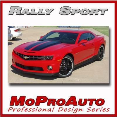 Rally sport 2013 camaro racing stripes graphics decals - 3m pro vinyl b66