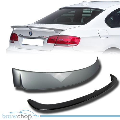 Painted e92 coupe bmw a type roof & trunk boot spoiler 08 09 ●