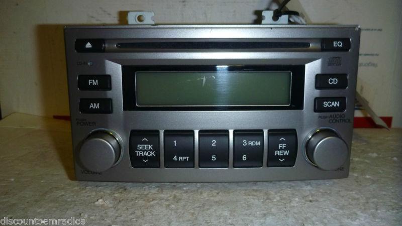 06-08 kia rio am fm radio cd player 96100-1g488ph *