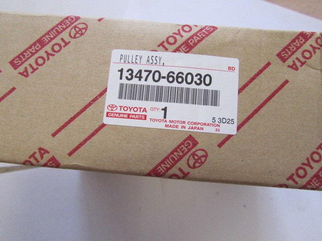 Toyota lexus new oem crankshaft pulley 13470-66030