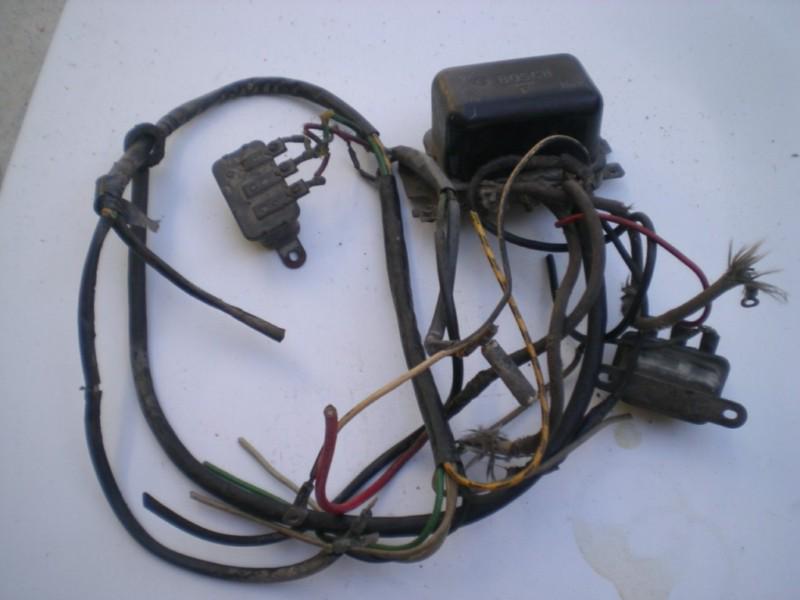 Porsche 356 voltage regulator 14 v 30 amp bosch  with harness