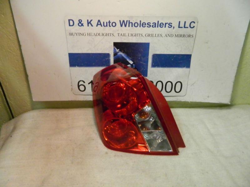 Chevy optra sedan right passenger side tail light oem, 2004-2007