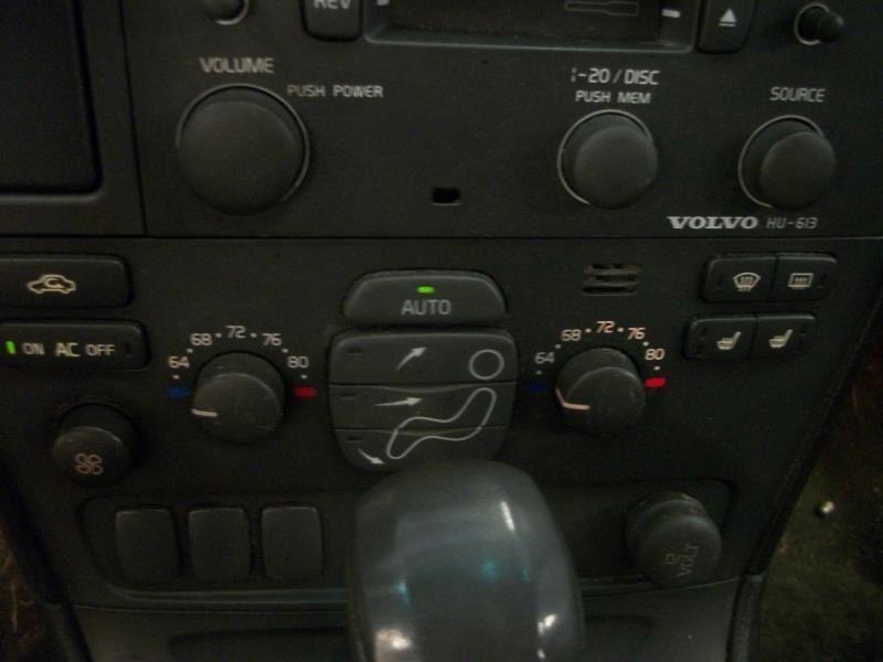 Temperature control 2001-2009 volvo s60 1285203