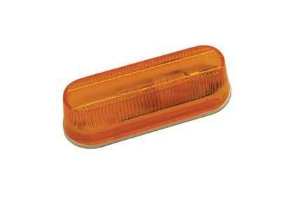 Pacer running board / marker lights - amber single (3.5 x 1 1/8 x 1-in) 20-400r