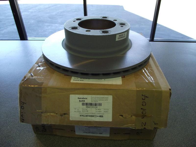 New porsche boxster genuine rear disc set