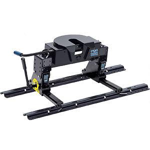 Pro series 5th wheel hitch w/ slider, square tube, 4 bolt 30076