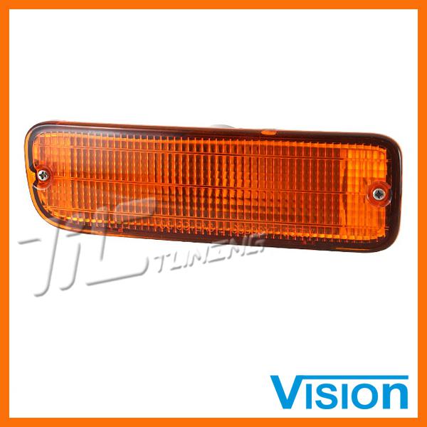 95-97 toyota tacoma pickup 2wd right r/h side bumper signal light lamp new 99