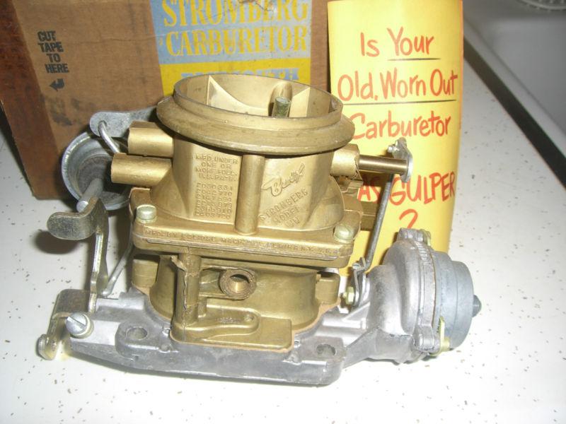 Nos stromberg ww380415 1955-56 plynouth carburetor