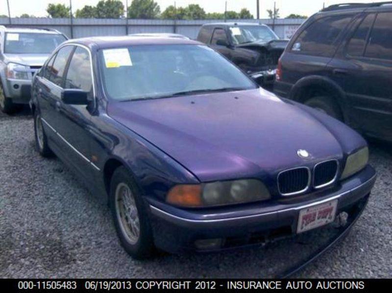 97 98 99 00 bmw 528i passenger side rr right rear door window glass 