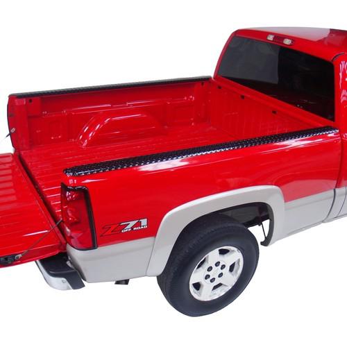 21960b dee zee black aluminum bed rail caps ford f150 6.5' 2009-2013