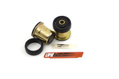 Umi performance differential housing mount bushings black polyurethane gm pair