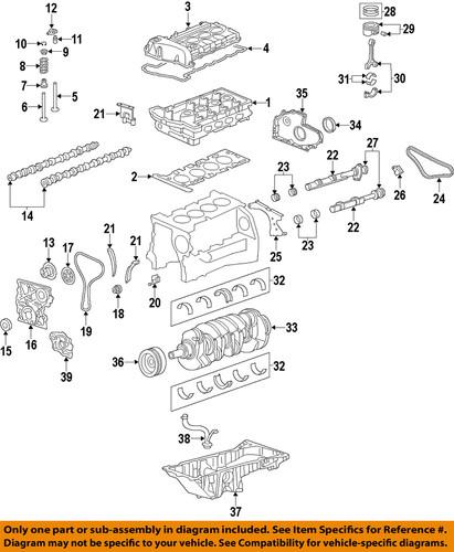 Gm oem 89018221 valve cover gasket/engine valve cover gasket