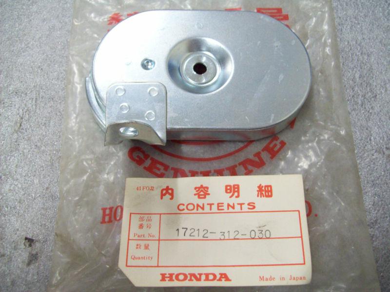 Genuine honda r. plate sl350 17212-312-030 new nos