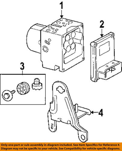 Gm oem 25880883 abs control module