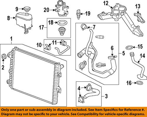 Gm oem 12608814 coolant temperature sensor/engine coolant temperature sensor