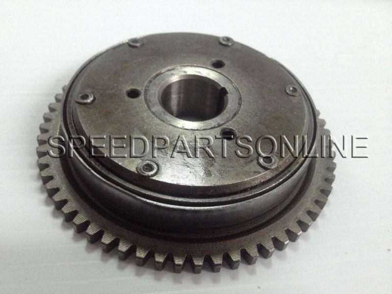 "new" gy6 starter clutch, improved design, atv scooter 150 cc