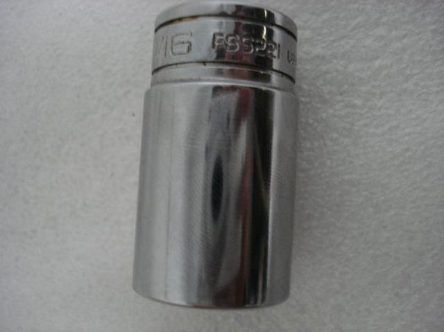 Snap-on fss221 semi-deep socket 11/16" 3/8" drive 6-point