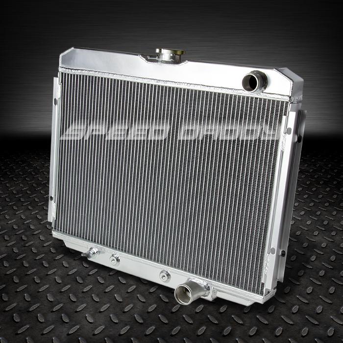 3-row/tri-core full aluminum racing radiator 67-70 ford mustang/cougar xr-7 v8