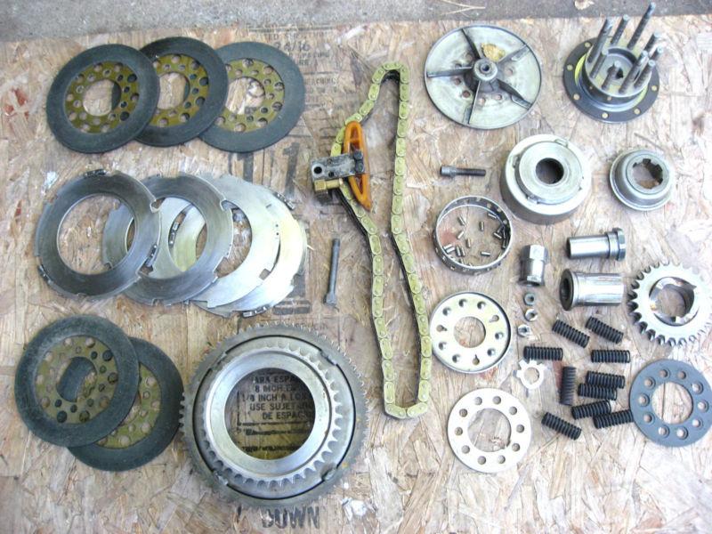 Harley-davidson big twin complete primary drive and clutch assembley