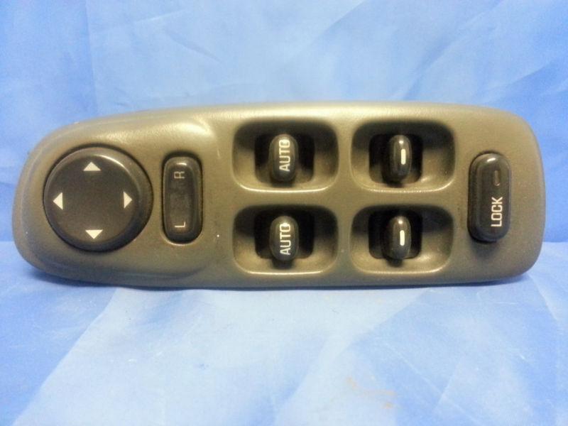 04-08 pontiac grand prix master left driver power window switch oem 25755509 