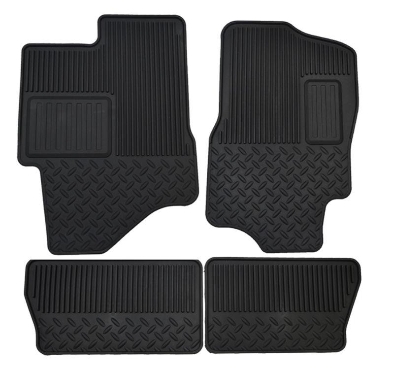 Brand new genuine oem chevy set of 4 all weather rubber floor mats 20819249