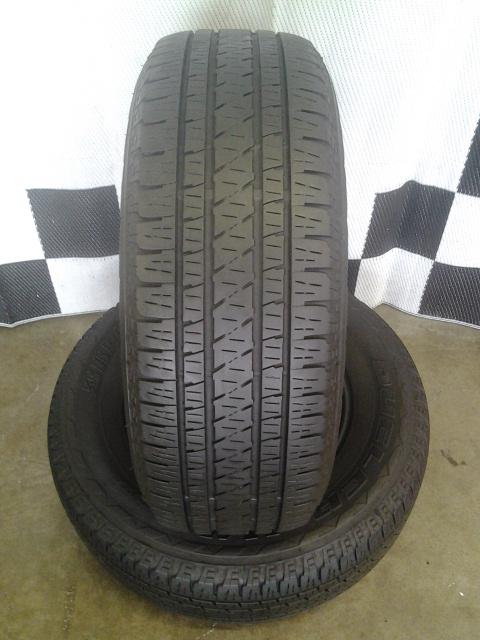 2 available!  bridgestone dueler h/l alenza tire  255/65r16 - 109h  255/65/16 