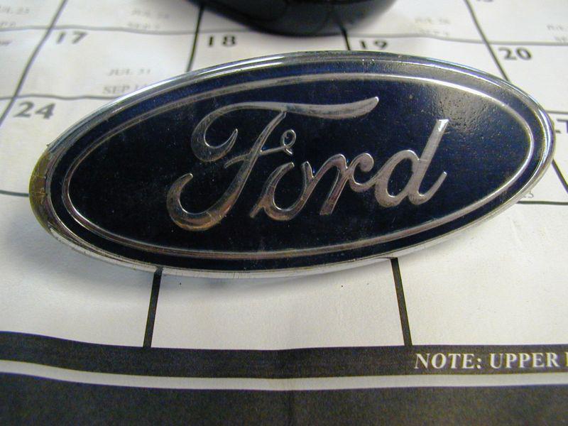 96 97 98 99 ford taurus rear trunk logo badge nameplate decal emblem blue oval