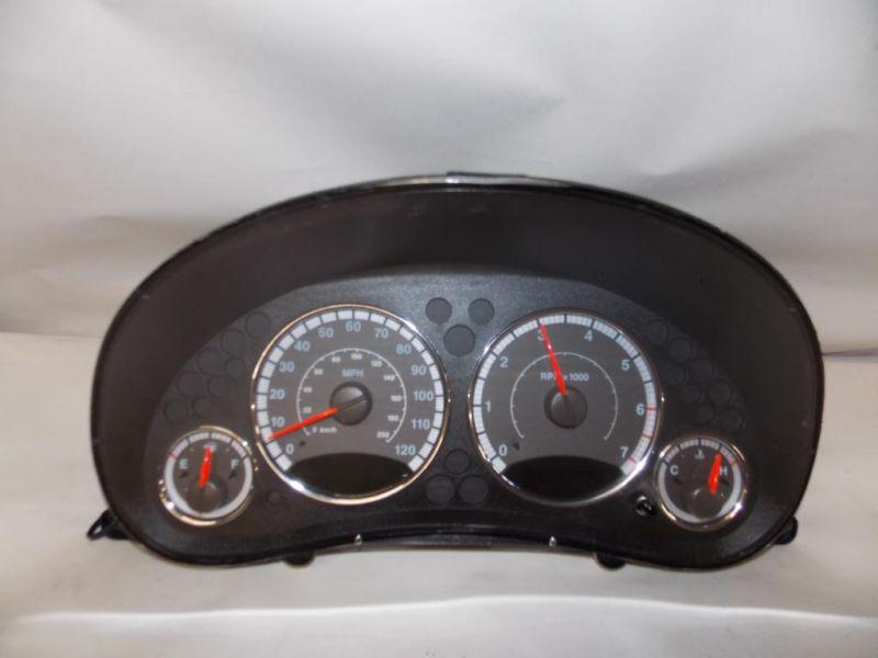 06-06 jeep liberty 3.7l  instrument cluster speedometer 2006 #6950