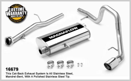 Magnaflow 16679 ford truck explorer sport trac stainless cat-back exhaust