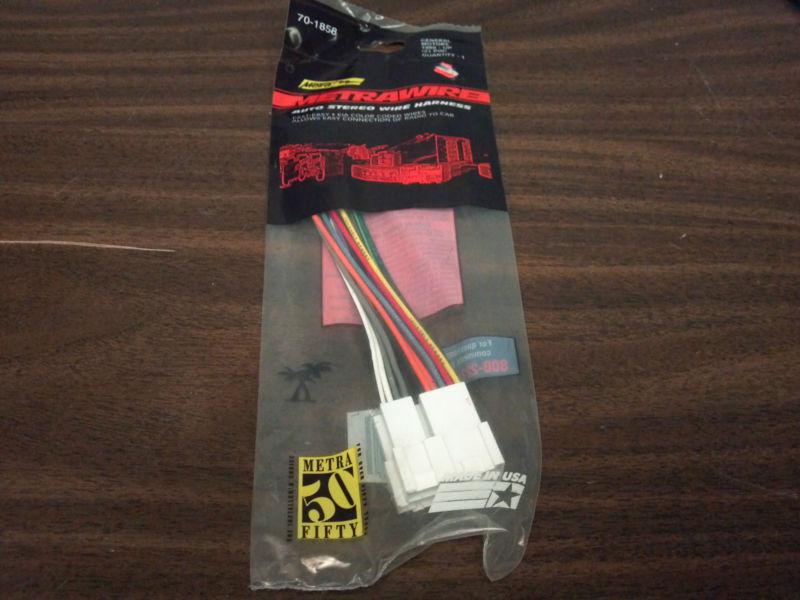 Metra 70-1858 21 pin car stereo wire harness general moters