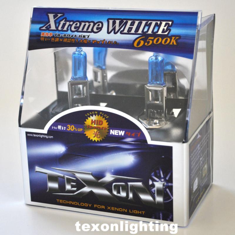 Xtreme white texon hid xenon 6500k h1 12v 100w replacement halogen bulbs