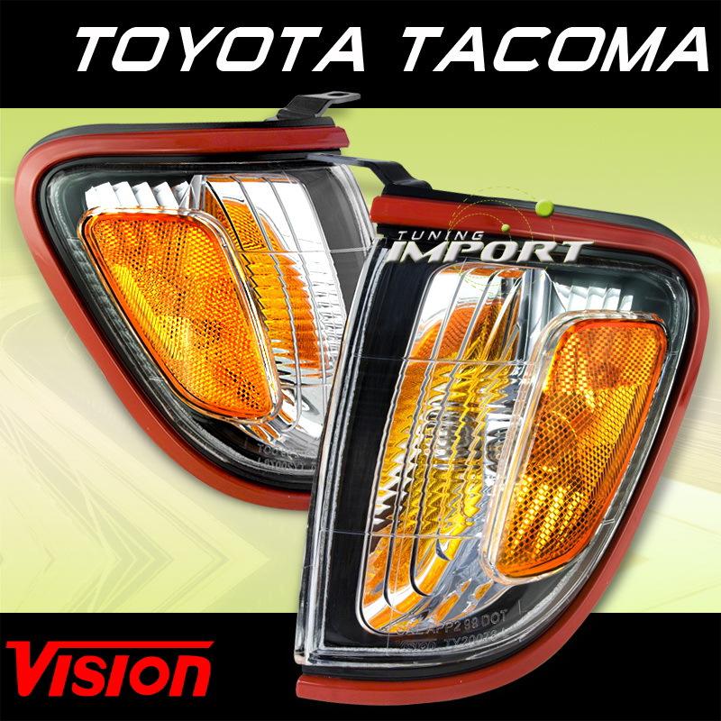 Toyota 01-04 tacoma vision new replacement driver+passenger corner signal lights