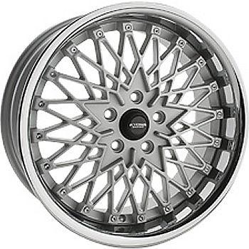 18x8 silver kyowa mesh zero wheels 5x100 +35 pontiac grand am vibe sunfire