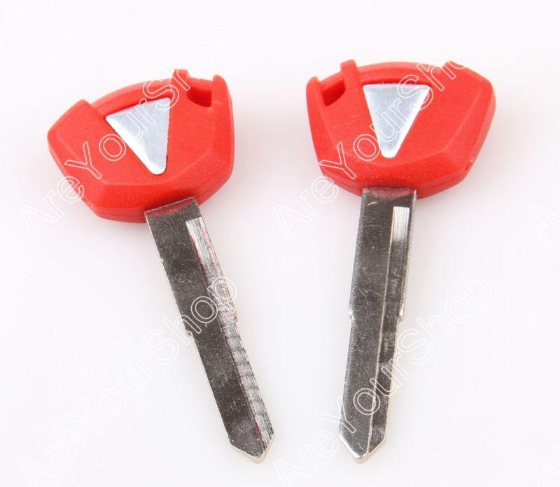 2pcs blade blank key motorcycle kawasaki zr 750 1000 1100 1200 zx 600 636 1200 r