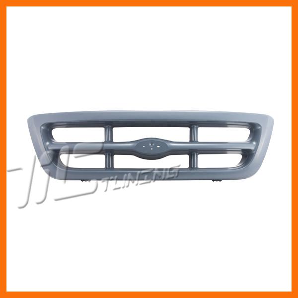 98-00 ford ranger splash model primed front plastic grille body assembly