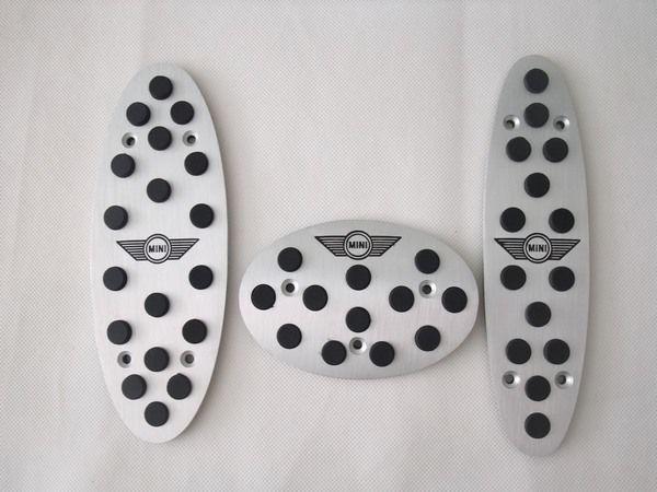 Universal stainless car interior pedals cover(fit for bmw mini at )brand new