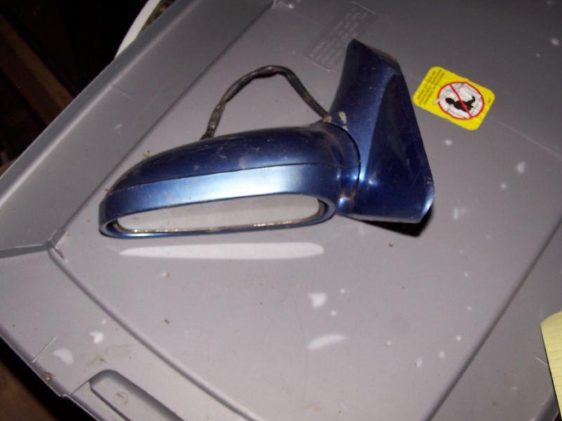 1993 mazda mx 3 left power mirror in blue 92 94 95 96