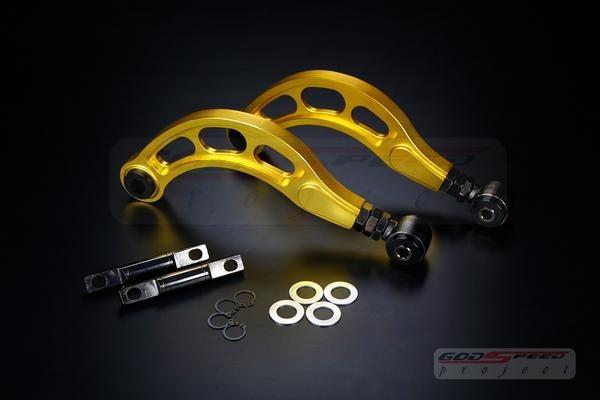 Gsp 06-13 civic lx ex si k20 vtec suspension adjustable gen2 camber kit gold