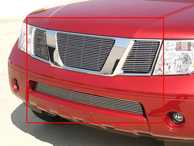 Viogi fit:05-07 nissan pathfinder/frontier billet grille combo