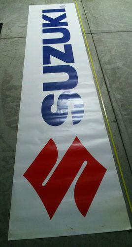 Suzuki banner 12 foot decal!!!!