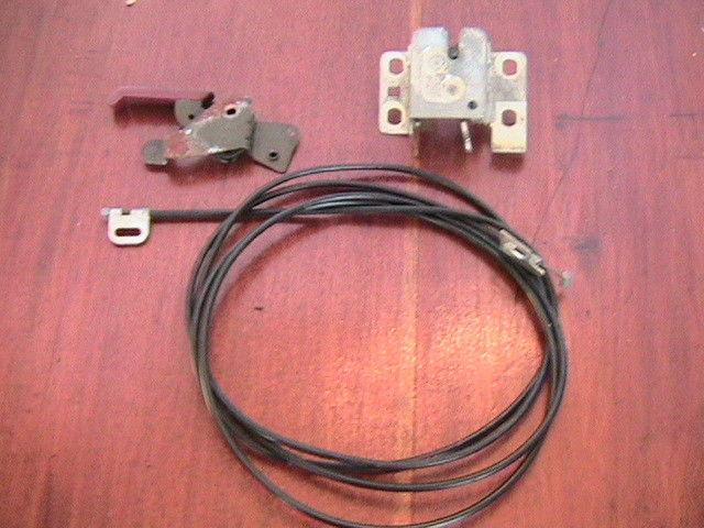 1979 - 1983 280zx  datsun nissan oem hatch release handle , cable and lock latch